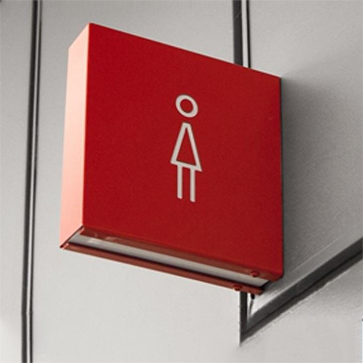 Custom Led Outdoor Campus Wayfinding Signage