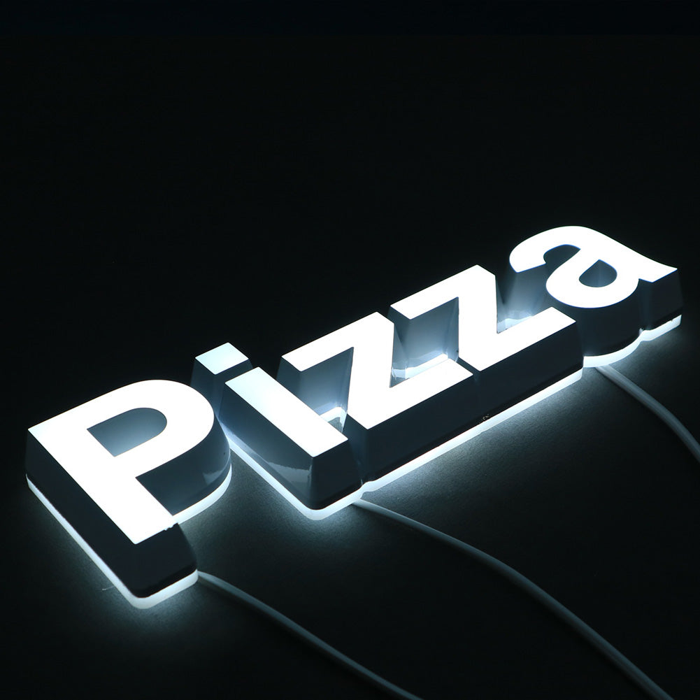 Customized 3d Channel Acrylic Led Sign for Business Retail Store Advertising