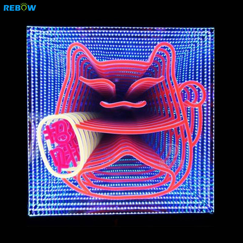 Customized Infinity Light Mirror for decoration