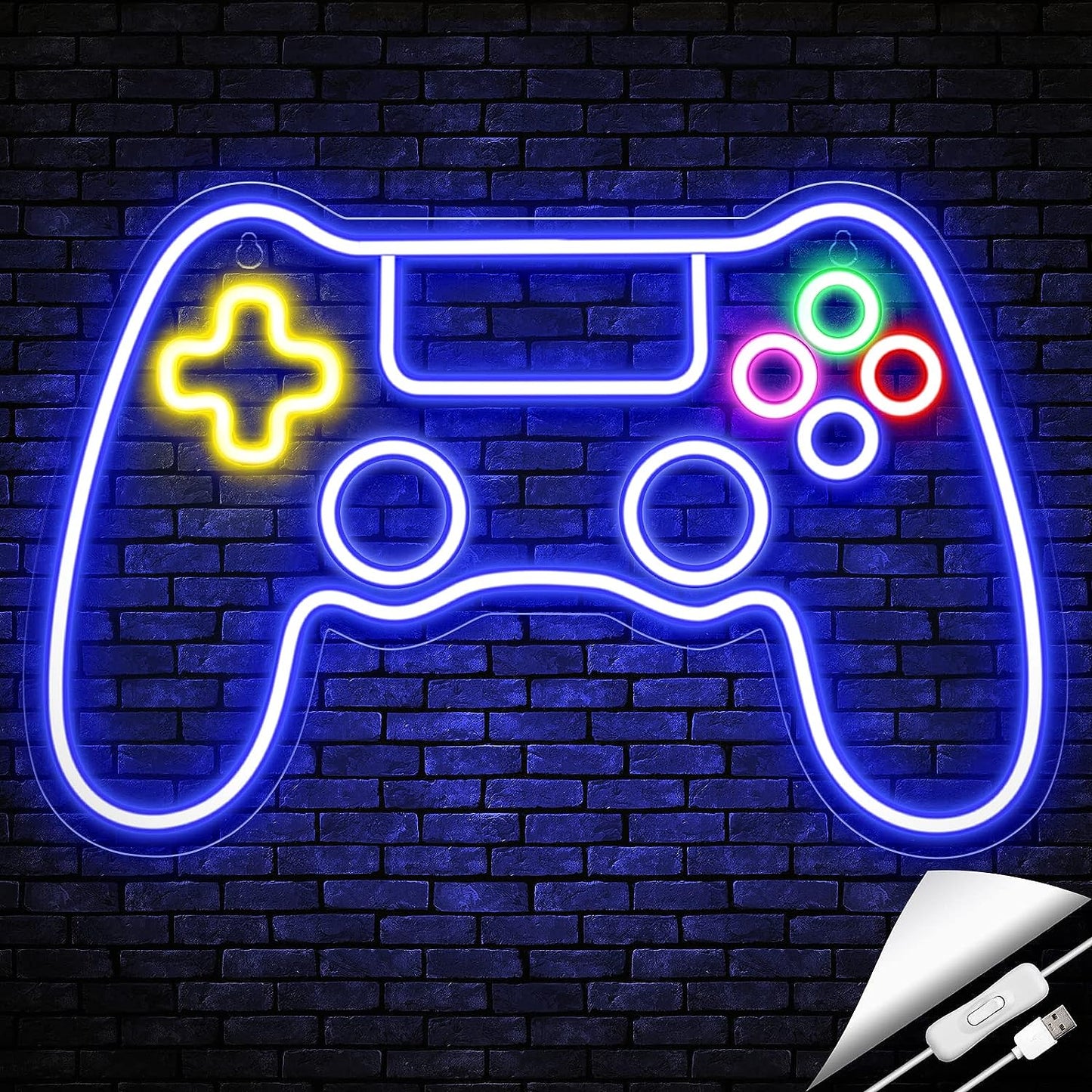 Customized LED Game Neon Sign for game zone room decor