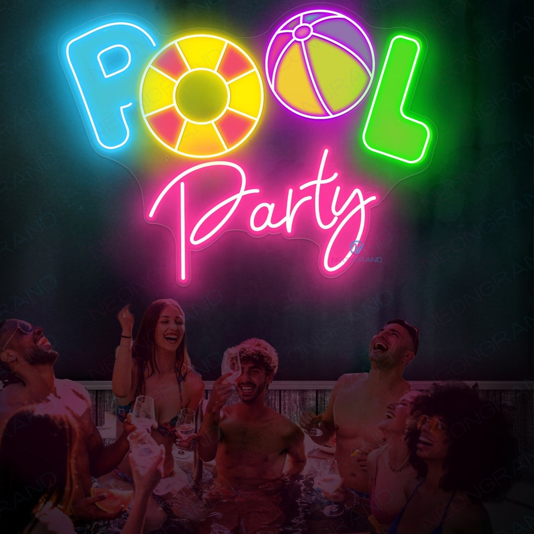 Customized good vibes neon sign for party decoration