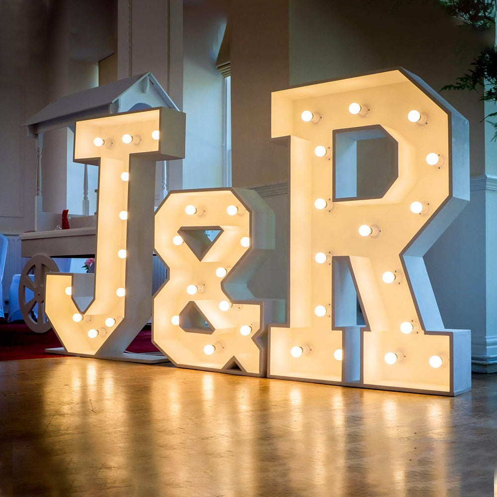 Customized Led Marquee Stainless Steel Letters for Party Wedding Decoration
