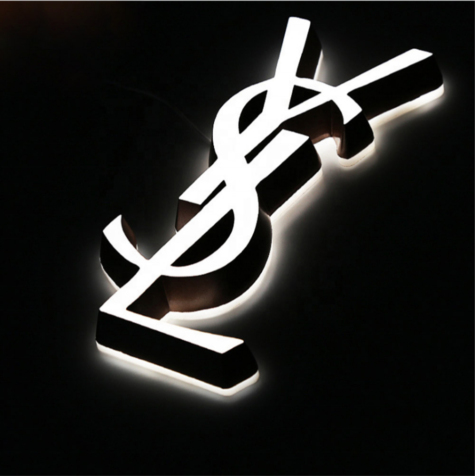 Customized 3d Channel Acrylic Led Sign for Business Retail Store Advertising