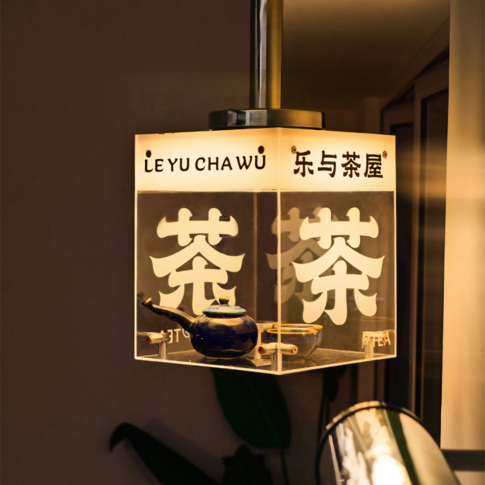 Acrylic Lightbox Sign For Store Advertising