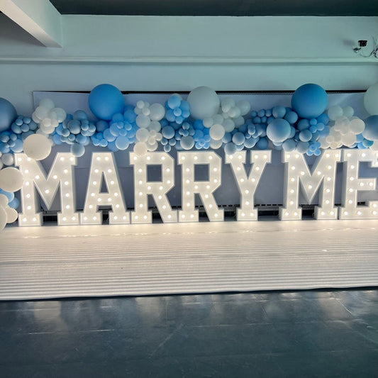Customized Led Marquee Stainless Steel Letters for Party Wedding Decoration
