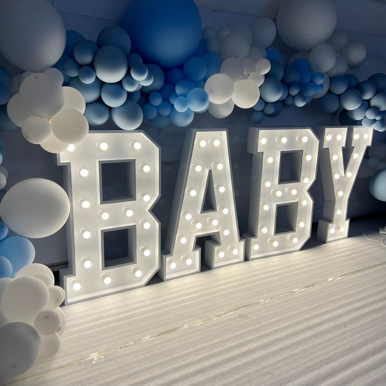 Customized Led Marquee Stainless Steel Letters for Party Wedding Decoration