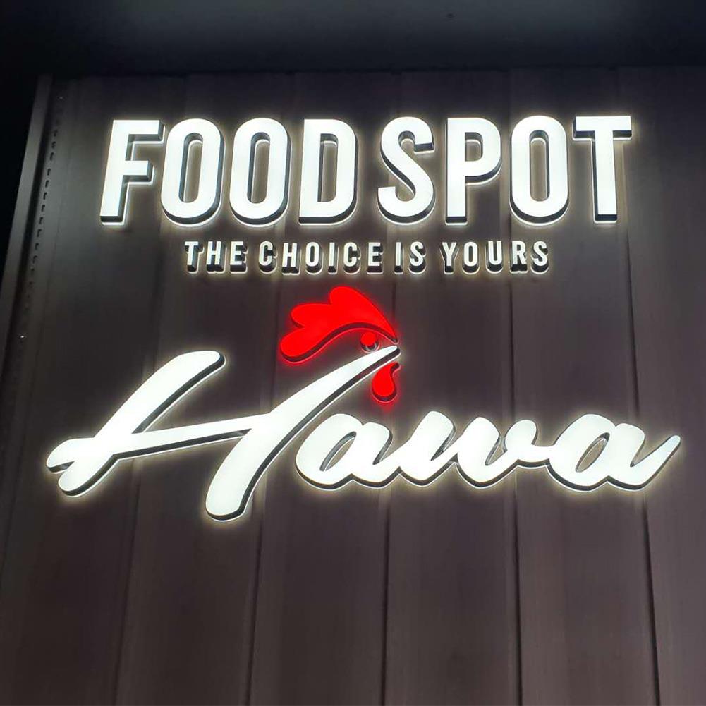 Customized 3d Channel Acrylic Led Sign for Business Retail Store Advertising