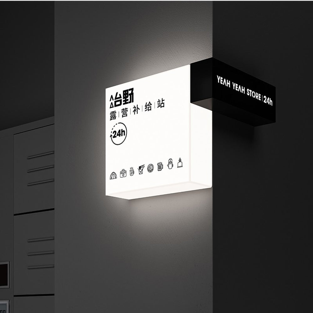 Backlit Light Box Logo Store Led Acrylic Light Box Sign Advertising Outdoor Custom Led Light Box