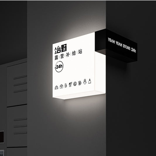 Backlit Light Box Logo Store Led Acrylic Light Box Sign Advertising Outdoor Custom Led Light Box
