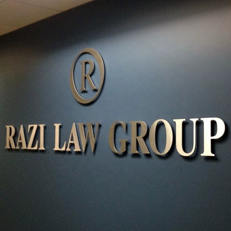 Customized Metal Letters Sign for Business Restaurant Office Brand Store