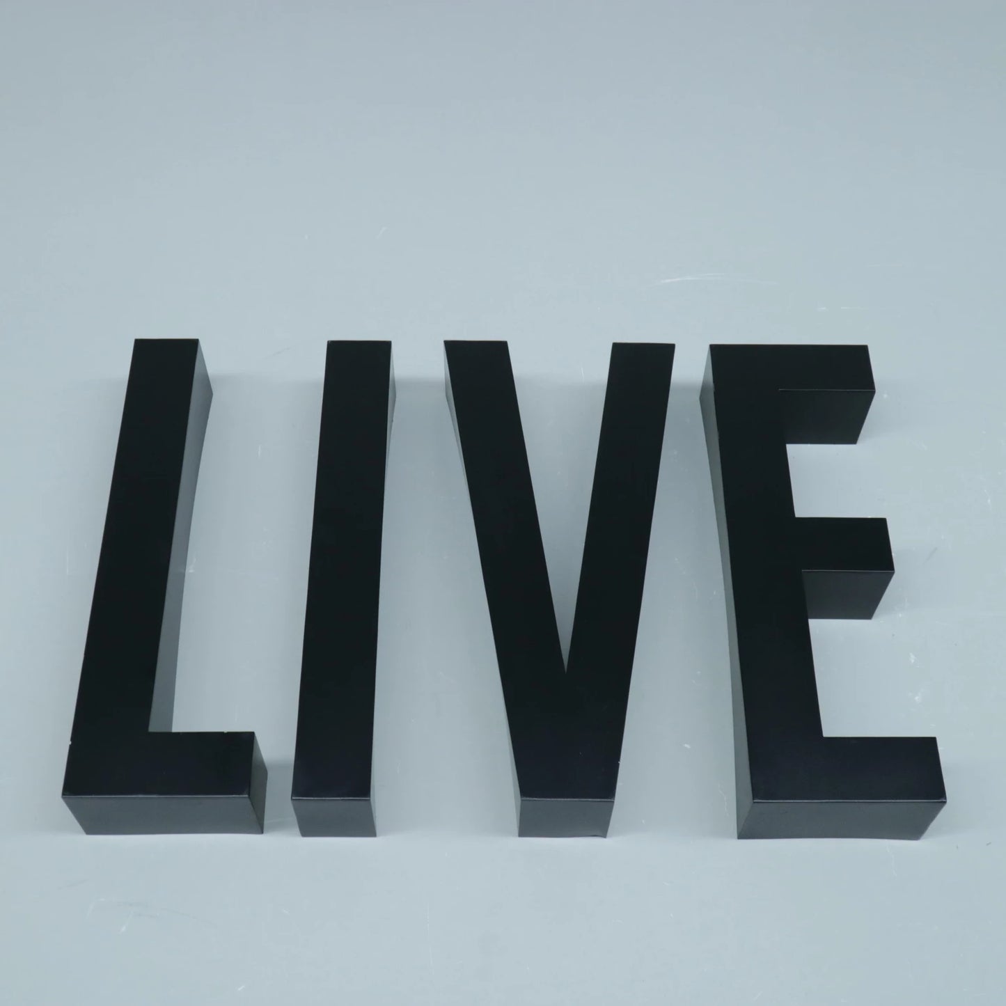 Customized 3D Acrylic Letter Sign Whoesale for Buildings Shops Hospitals