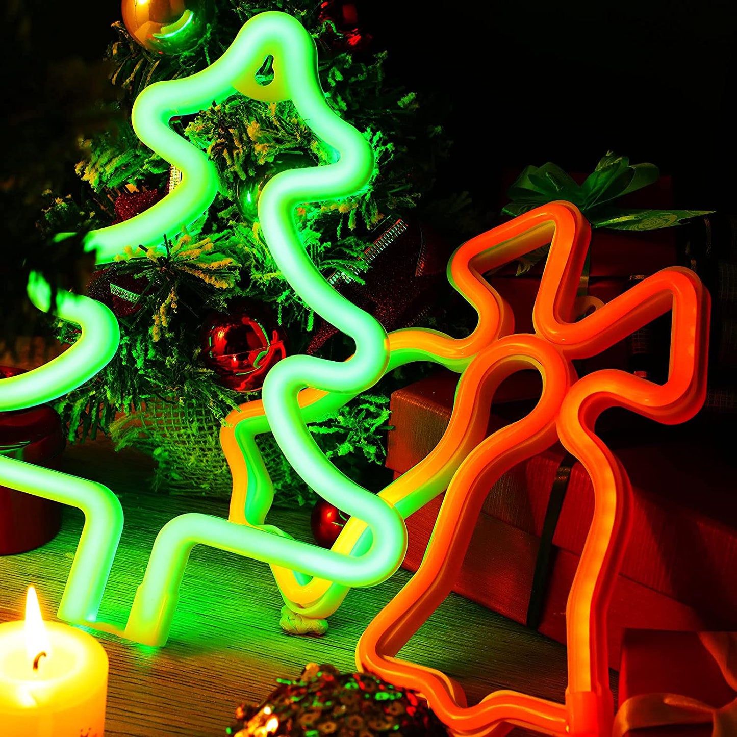 Neon Signs and the Materials