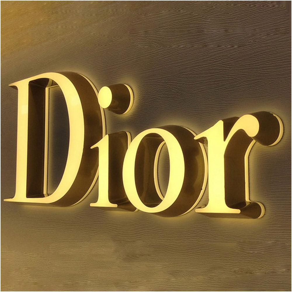 Customized 3d Channel Acrylic Led Sign for Business Retail Store Advertising
