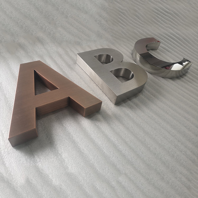 Customized Metal Letters Sign for Business Restaurant Office Brand Store