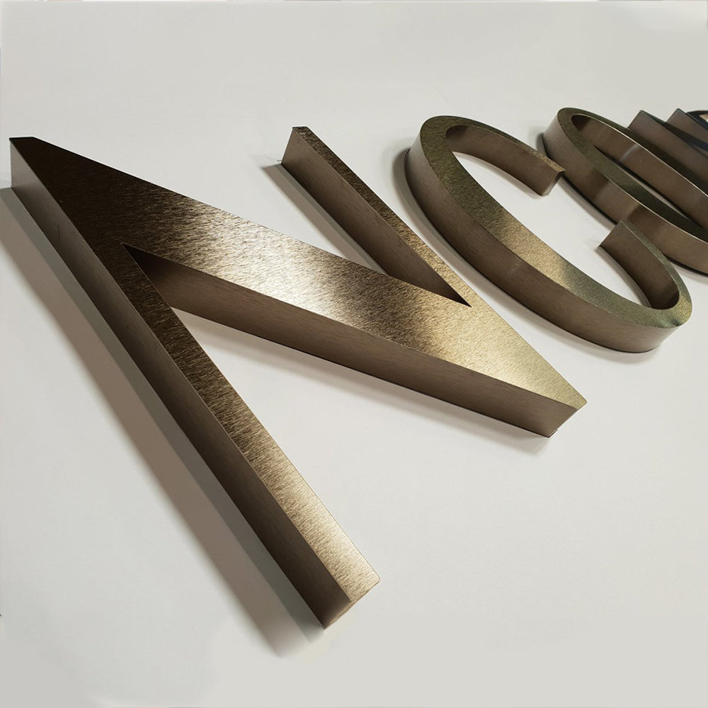 Customized Metal Letters Sign for Business Restaurant Office Brand Store