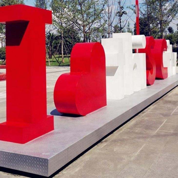 Customized Outdoor Large Free Standing Metal Steel Letters for Party Decoration