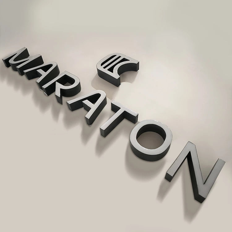 Customized Led Epoxy Resin 3d Channel Letter Sign for Store Outdoor