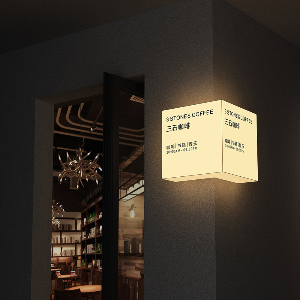 Backlit Light Box Logo Store Led Acrylic Light Box Sign Advertising Outdoor Custom Led Light Box