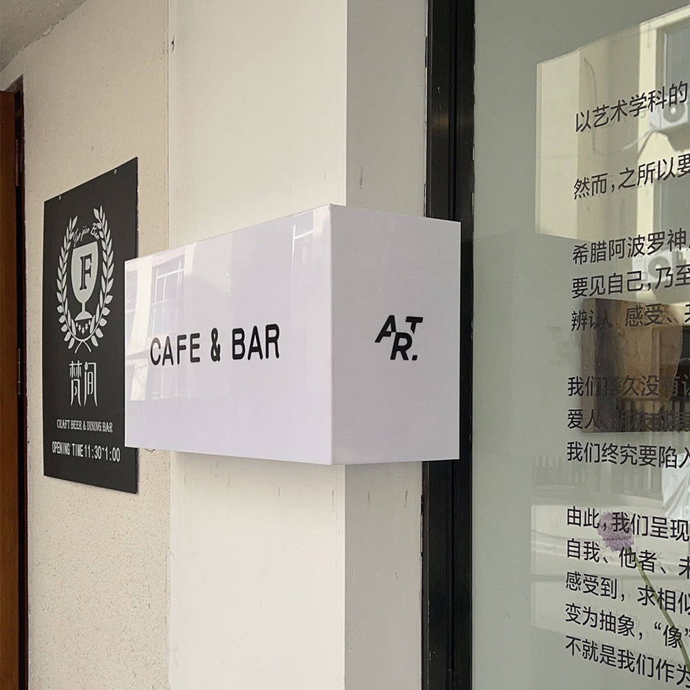Backlit Light Box Logo Store Led Acrylic Light Box Sign Advertising Outdoor Custom Led Light Box