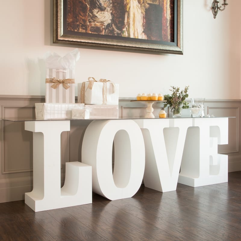 Customized Outdoor Large Free Standing Metal Steel Letters for Party Decoration
