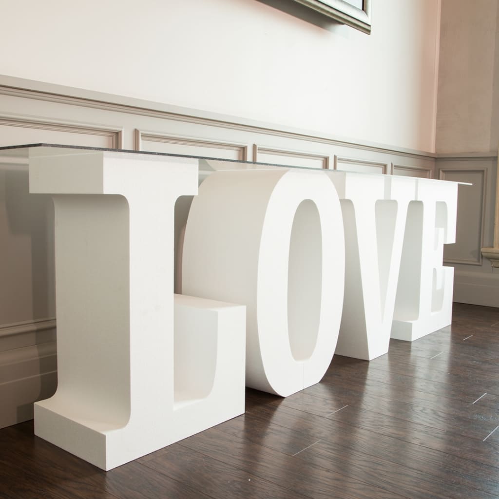 Customized Outdoor Large Free Standing Metal Steel Letters for Party Decoration