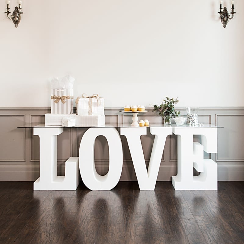 Customized Outdoor Large Free Standing Metal Steel Letters for Party Decoration